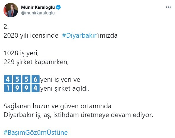 Diyarbakır'da tüm zamanların yatırım rekoru kırıldı
